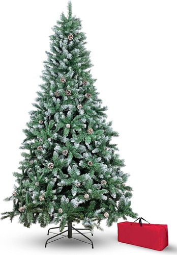 Albero natale 210cm neve - albero,
