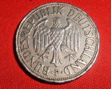 1 Marco / Zecca F 1950 Repubblica Federale Tedesca RARA