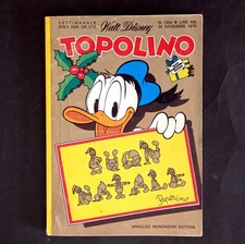 TOPOLINO LIBR 1204 inserto Regionale TEXACO - QS. OTTIMO. Con Bollino. Leggi D