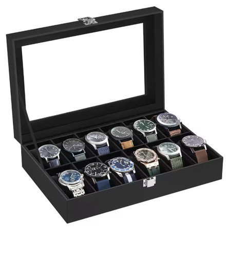 Scatola box porta orologi - box,