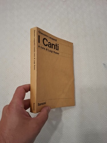 Canti giacomo leopardi a - i,