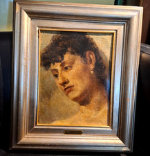 RITRATTO DI DONNA FINE '800 