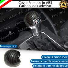 COVER POMELLO CAMBIO AUTOMATICO CARBON LOOK PER AUDI S3 RS3 8V ADESIVO CARBONIO