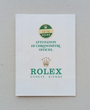 ROLEX Guarantee Warranty
