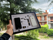 Quadro iphone smontato - quadro,