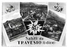 PORDENONE (074) - Saluti da TRAVESIO (Udine), (vedute) - FG/Vg 1955