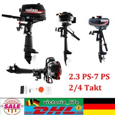 Motore fuoribordo a benzina 2.3 hp-7 cv 2/4 tempi motore barca motore fuoribordo