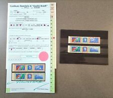 1933 POSTA AEREA CROCIERA NORD ATLANTICA GOMMA INTEGRA MNH** CERTIFICATO BOLAFFI