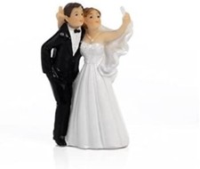 12 pz Sposi selfie Cake topper
