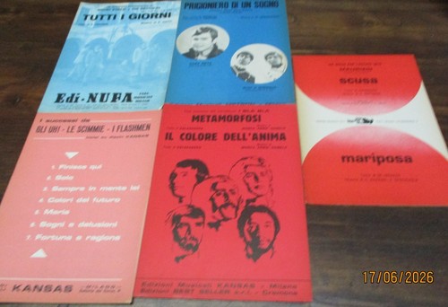 Spartiti musicali misti - 5,