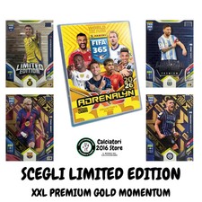 Panini Adrenalyn XL FIFA 365 2026 - Limited Momentum Premium Gold XXL a scelta