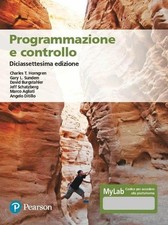 Programmazione e controllo Ed.17 Pearson