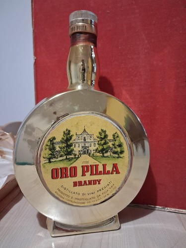 Bottiglia oro pilla - oro, brandy