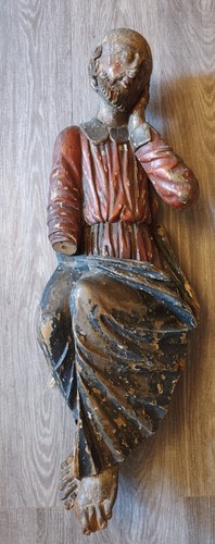 Rarissima statuina legno - rarissima,