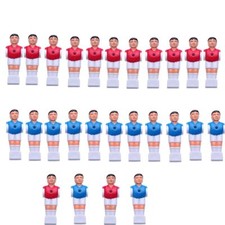 26 PEZZI Calcio balilla rosso