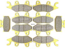 Pastiglie freno per Yamaha YXR700 Rhino 700 2008 2009 2010 2011 2012 2013 anteriori posteriori