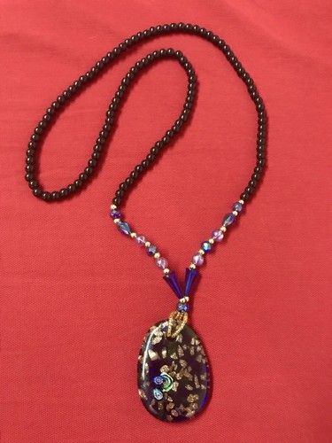 Collana lunga estate vetro - collana,