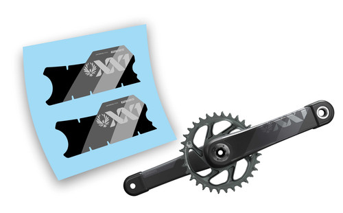 Sram xx1 eagle axs - dub, adesivi