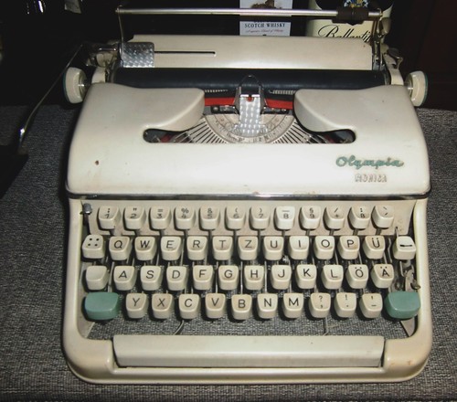 Macchina scrivere olympia - macchina, da