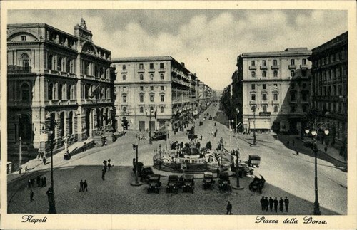 Napoli piazza - napoli, della