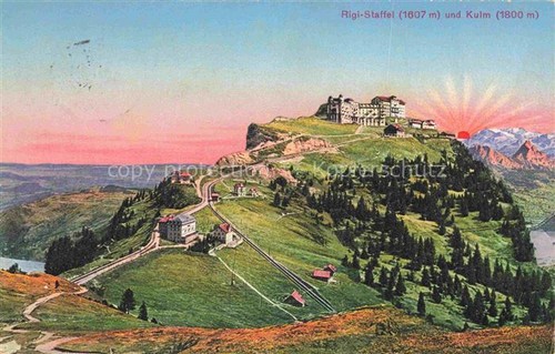 Rigi stagione kulm - rigi, e