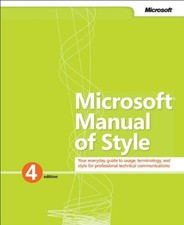 Microsoft® Manual of Style 