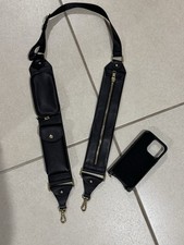 Bandolier Billie Nylon Utility Tracolla con Custodia - Nero/Oro - iPhone 13 Pro
