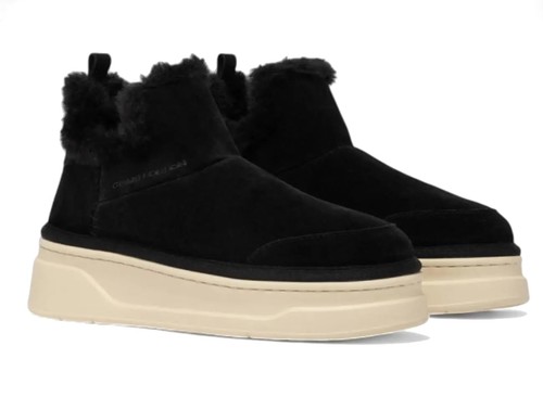 Fluffy scarpe alte zeppa - alte,