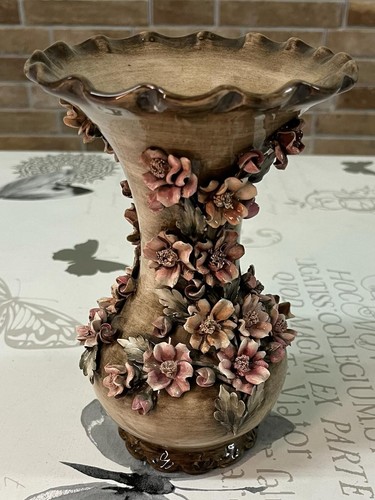 Vaso capodimonte vintage - vaso, fatto