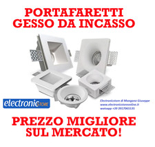 Porta faretto gesso da - in,