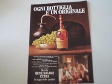 advertising Pubblicità 1973 BRANDY RENE' BRIAND