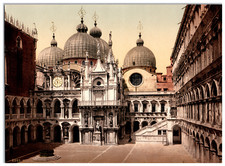 Italia, Venezia, Cortile nel