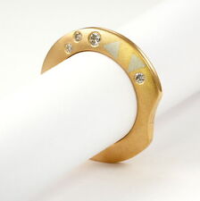 Design-Ring IN 750 Oro Giallo