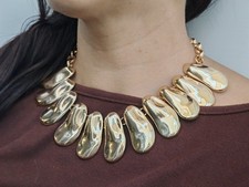 Collana donna oro pepite