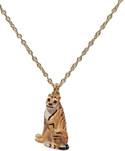 Collana con ciondolo tigre les - con,