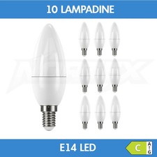 10 LAMPADINE E14 LED CANDELA |