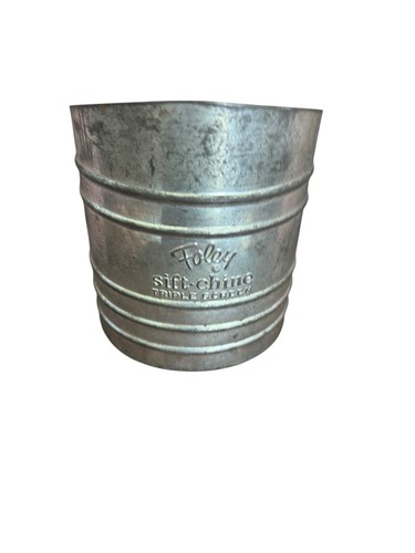 Vintage foley steel sift - vintage, sift-chine