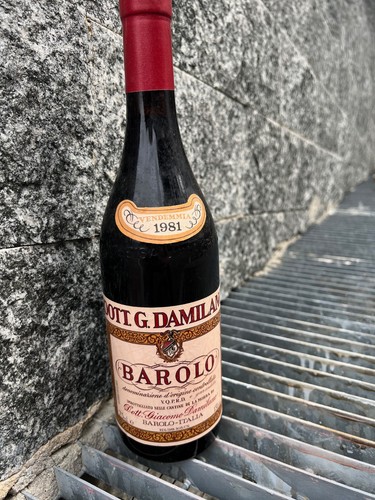 Bottiglia barolo dott g - dott.,