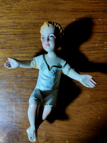 Statuina presepe gesso no - in,
