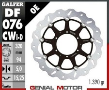 Galfer Disco Freno Ant SX WAVE FLOATING COMPLETE HONDA CBR1000 RR CABS 2009>2016