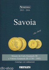 CATALOGO UNIFICATO MONETE SAVOIA 2015-2016