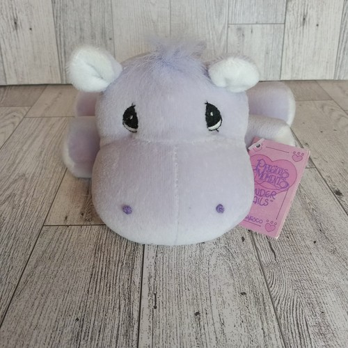 Peluche ippopotamo viola