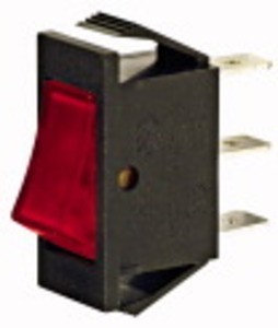 Interruttore unipolare rosso - unipolare,