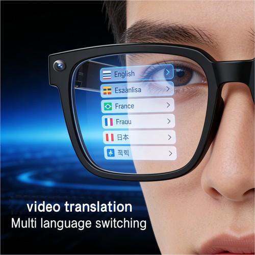 Occhiali smart camera con - camera,