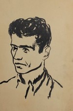 Antico disegno a inchiostro