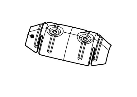 Scudo termico akrapovic - scudo,