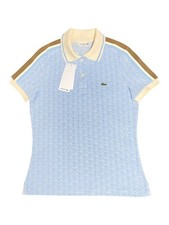 Polo Lacoste Monogram Jacquard