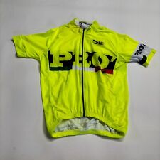 Maglia Ciclismo Giallo Fluo Cycling Jersey Maillot Trikot XXL