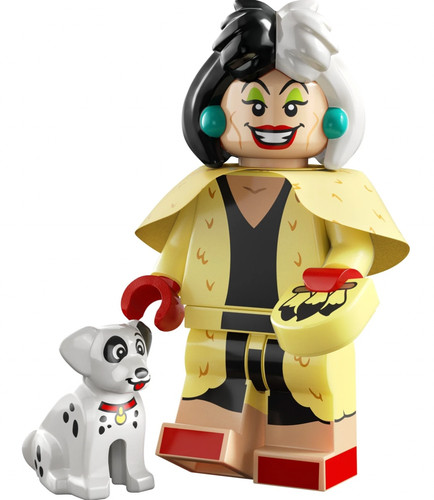 Lego disney 100 crudelia - disney,