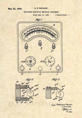 Multimetro ufficiale patent - multimetro,